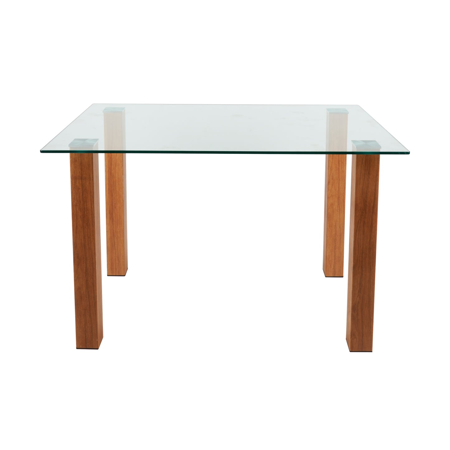 Mesa de comedor vidrio Quadra 120x80