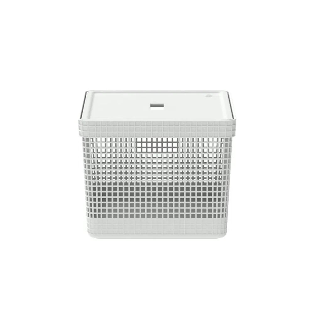 CESTA GRID CON TAPA 20 L