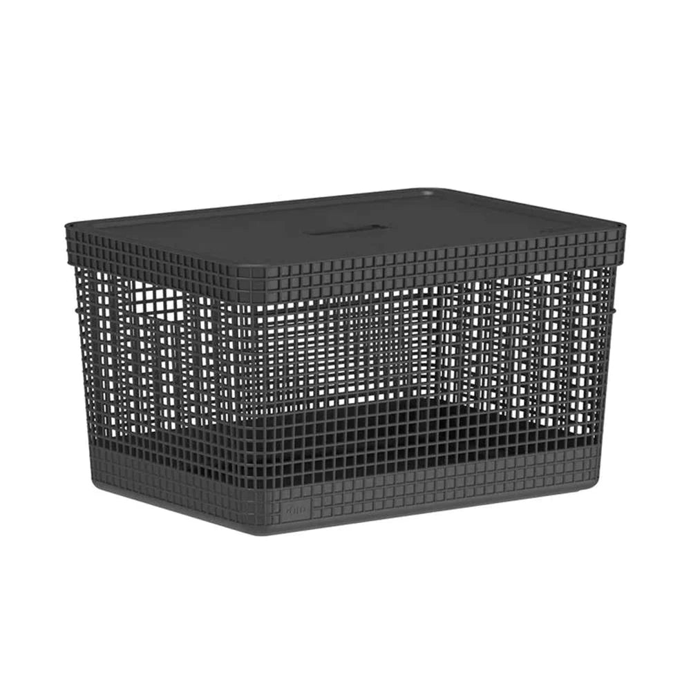 CESTA GRID CON TAPA 20 L