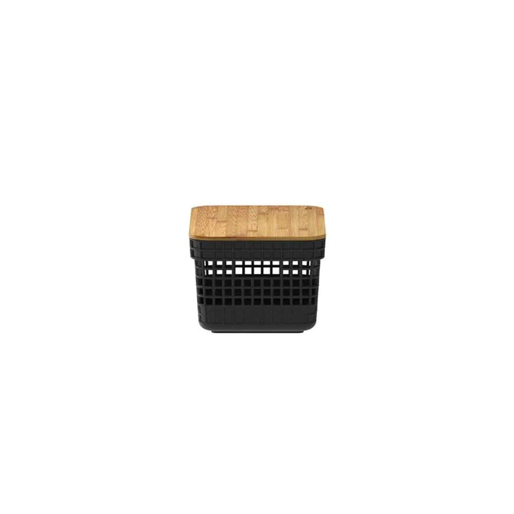 CESTA GRID CON TAPA DE BAMBÚ 2.5 L