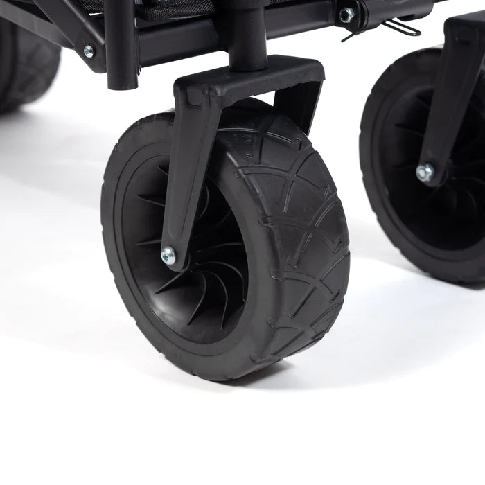 Carrito playa plegable gris