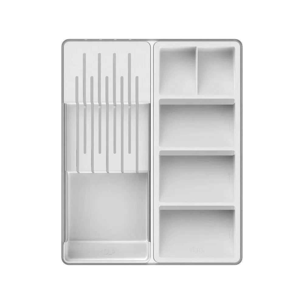 ORGANIZADOR DE CUCHILLO Y CUBIERTOS CLEAR