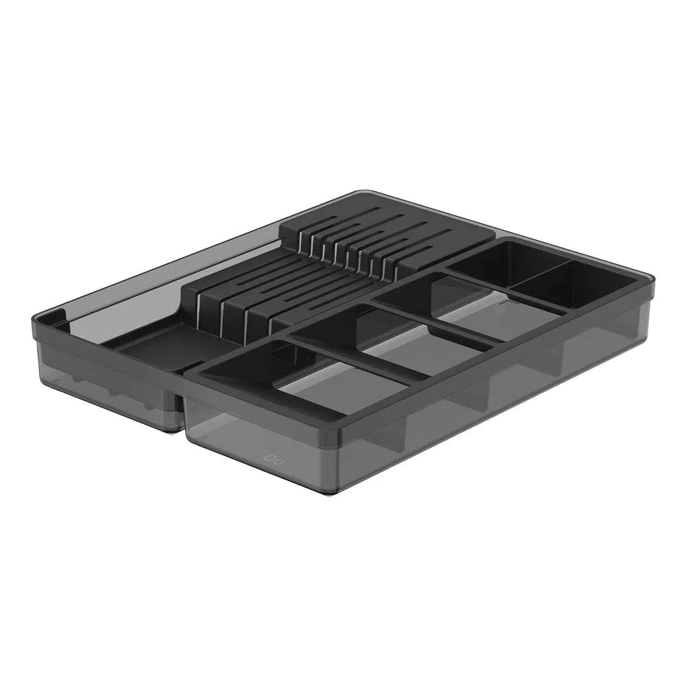 ORGANIZADOR DE CUCHILLO Y CUBIERTOS CLEAR