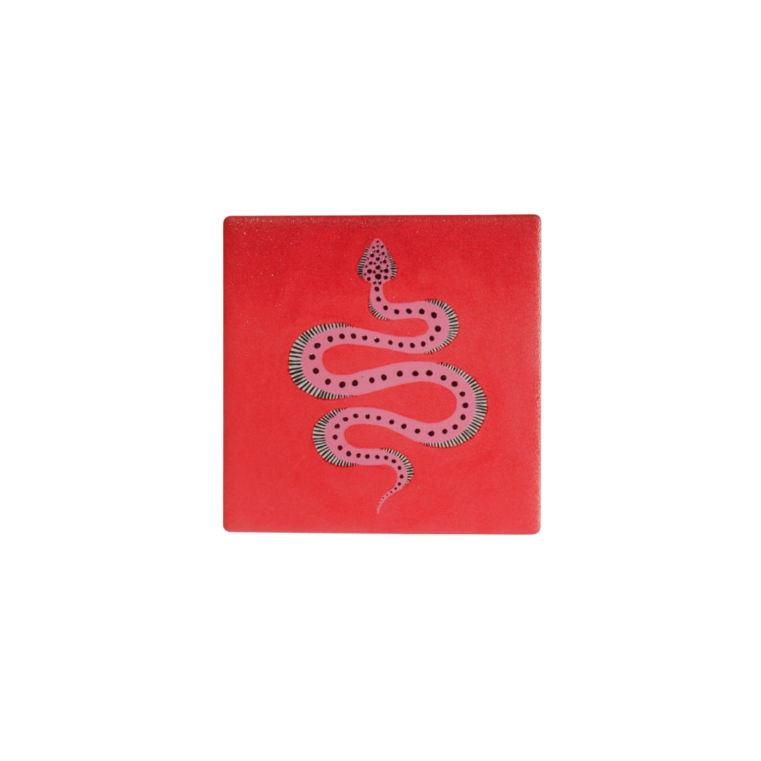 Set de 4 posavasos Serpiente