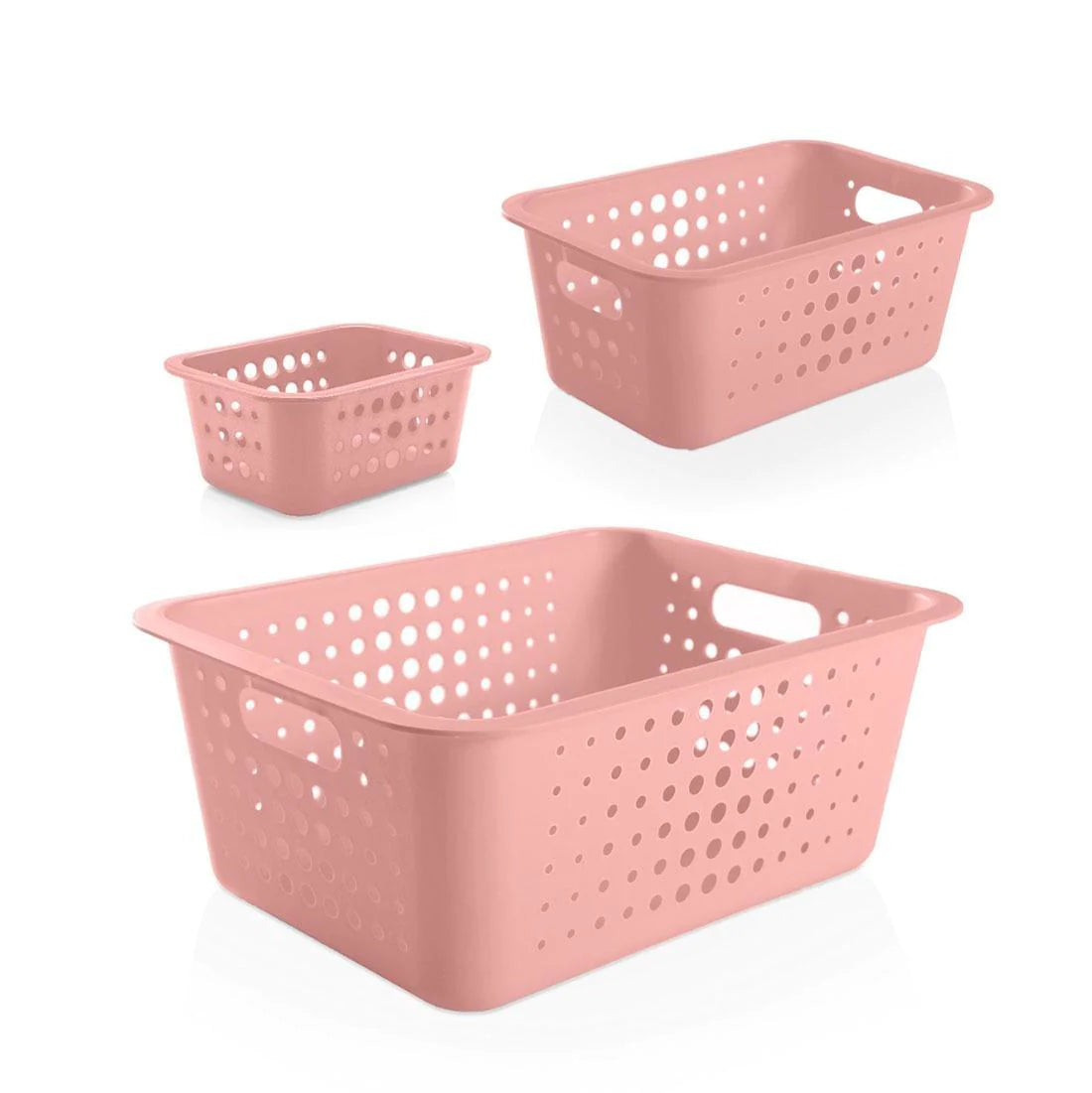 CONJUNTO DE CESTAS ORGANIZADORAS