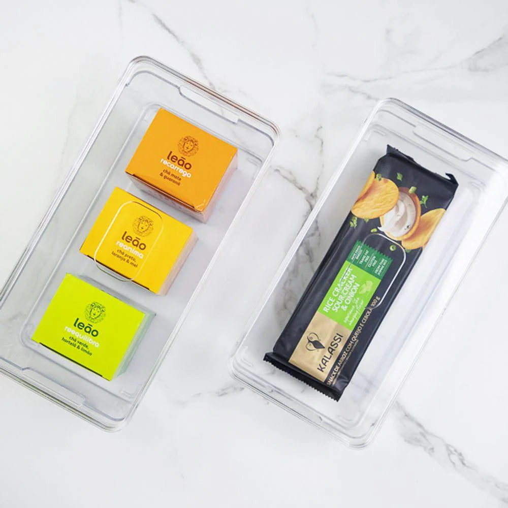 ORGANIZADOR DE DESPENSA CLEAR 30 X 15 X 7 CM
