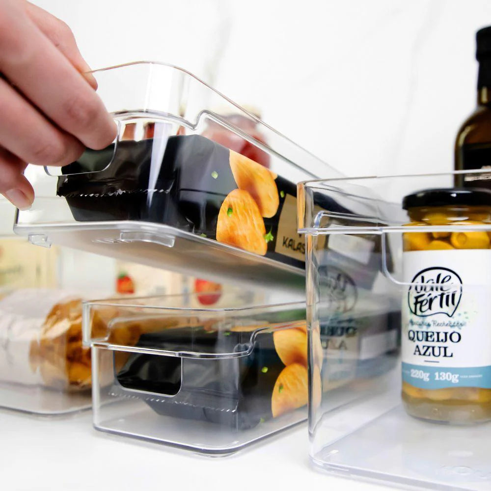 ORGANIZADOR DE DESPENSA CLEAR 30 X 10 X 7 CM