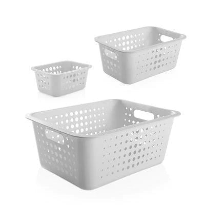 CONJUNTO DE CESTAS ORGANIZADORAS