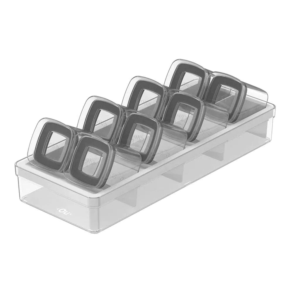 ESPECIEROS HERMÉTICO BLOCK CAJÓN 9 PIEZAS (0,150L)