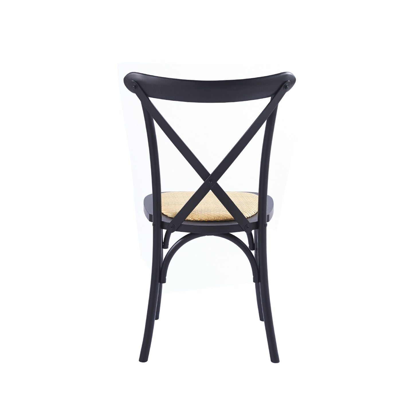 Silla Crossback Madera Rattan
