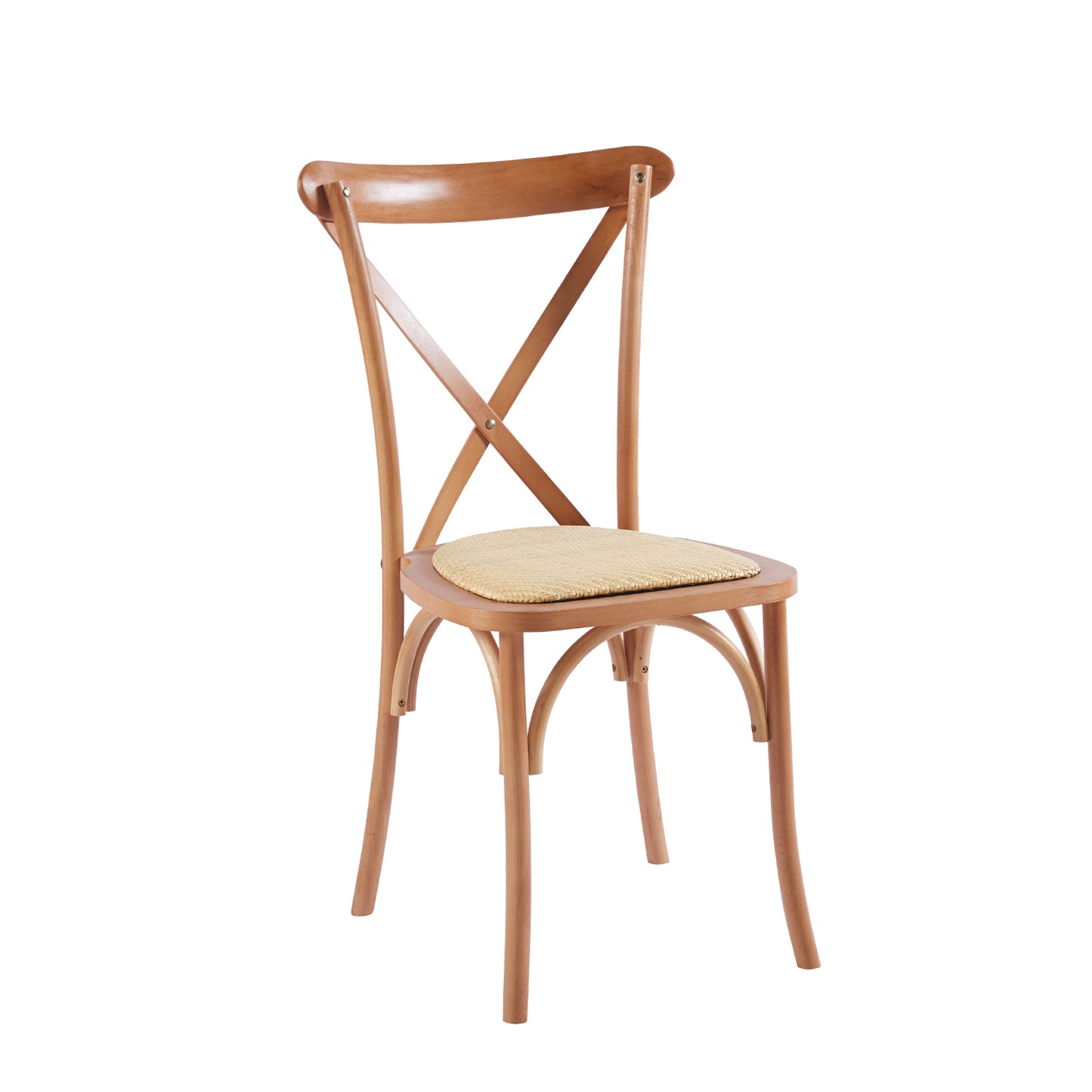 Silla Crossback Madera Rattan