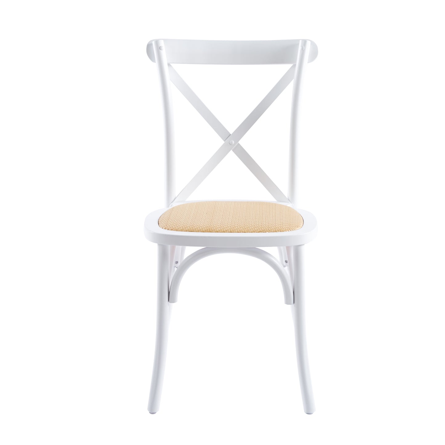 Silla Crossback Madera Rattan