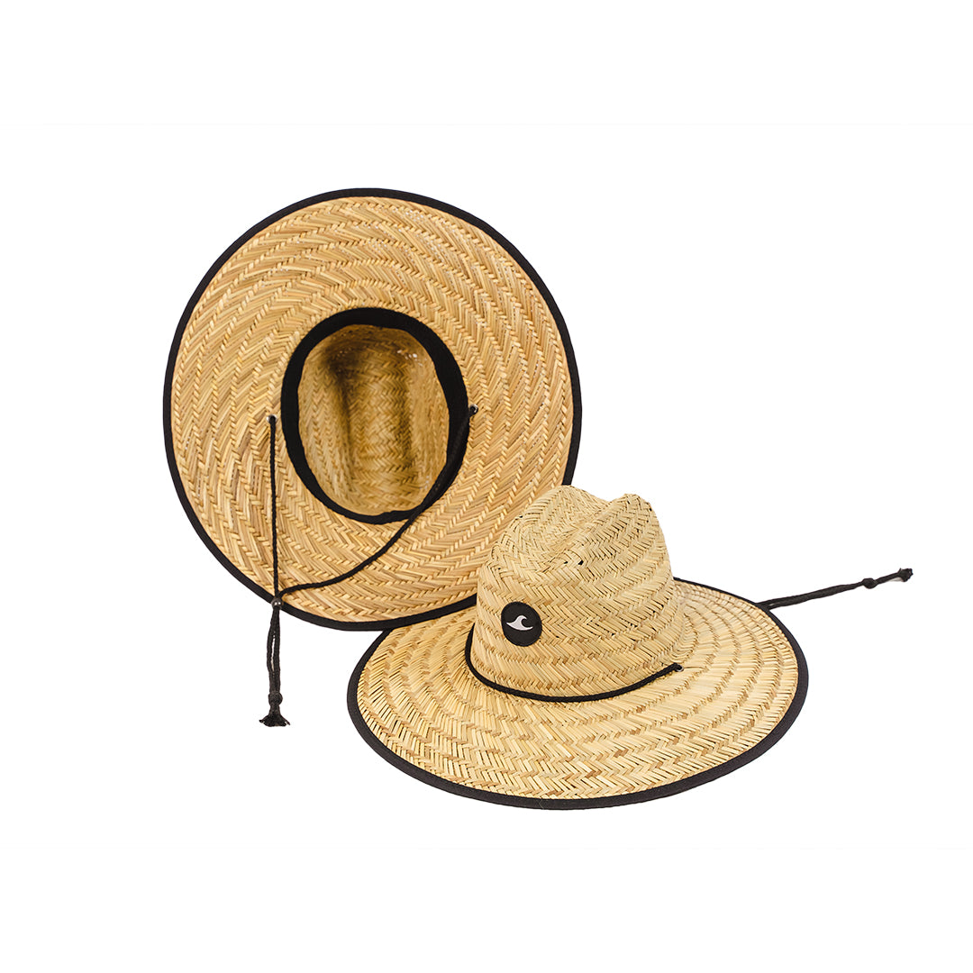 SOMBRERO DE PAJA BLACK STONE