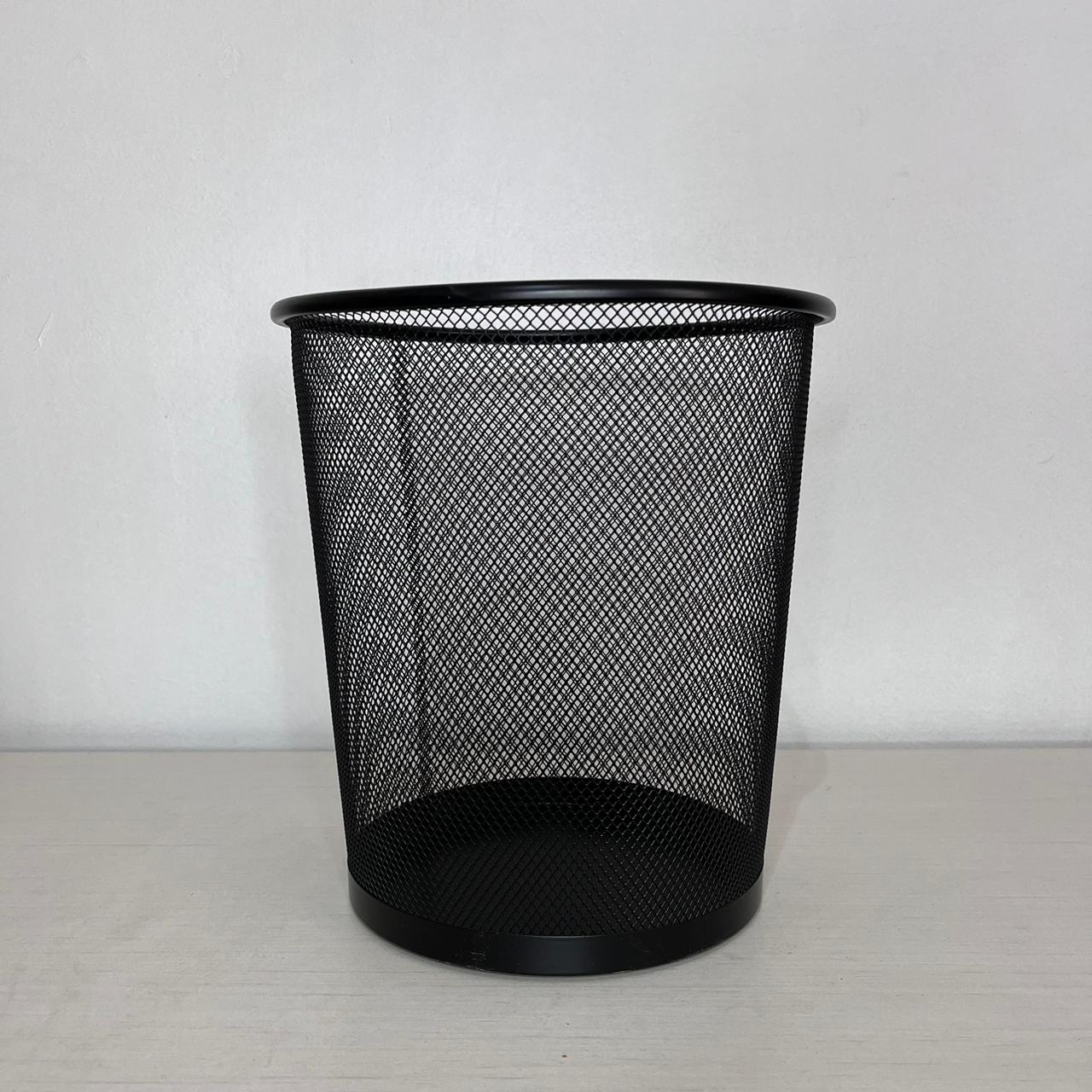 Basurero Rejilla Negro