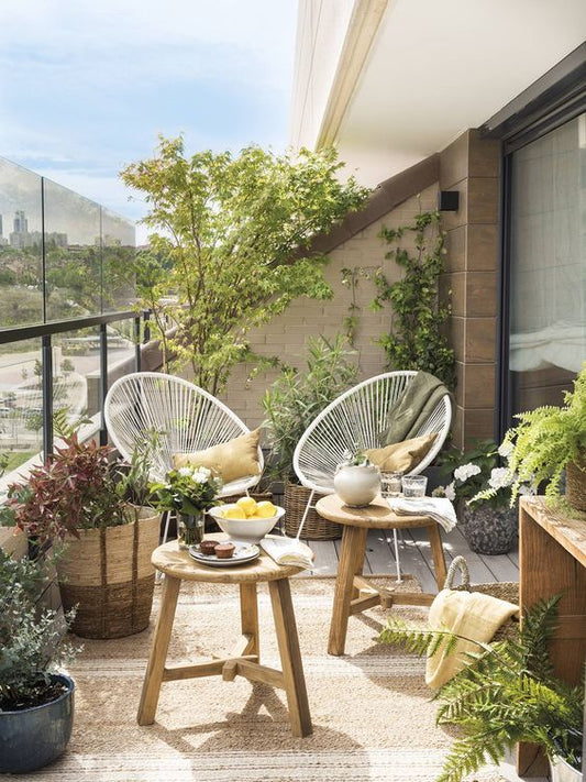 10 Claves de Decoración para Transformar  tu Terraza en un Oasis Primaveral