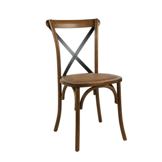Silla Crossback Madera Rattan